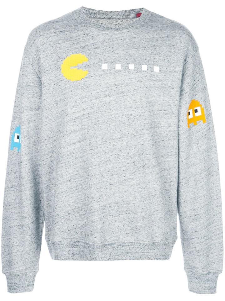 Mostly Heard Rarely Seen 8-bit Insert Coin Sweatshirt - Grey