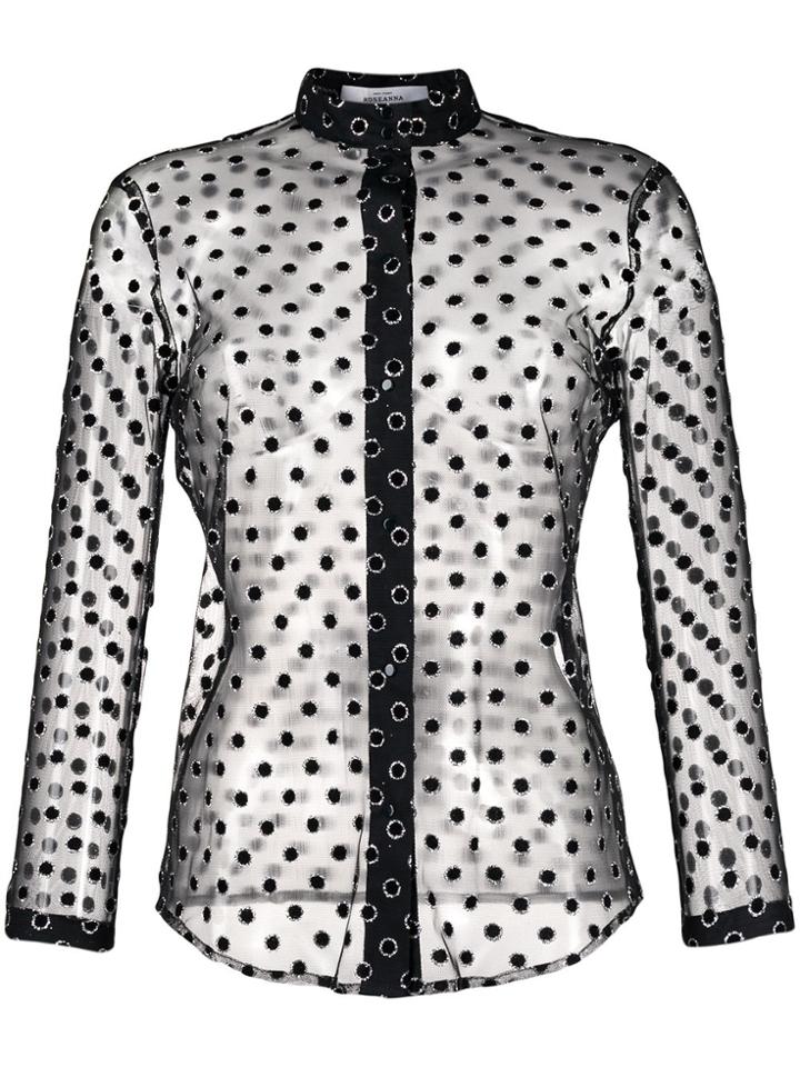 Roseanna Bille Jacques Embellished Shirt - Black