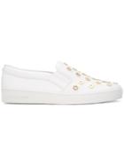 Michael Michael Kors Keaton Slip-on Sneakers - White
