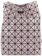 Bao Bao Issey Miyake Geometric Print Backpack - Pink & Purple