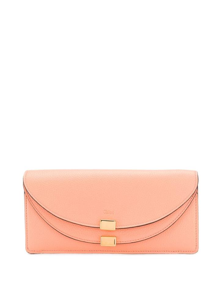 Chloé Long Georgia Wallet - Orange