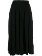 Sminfinity Pleated Midi Skirt - Black