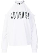 Pinko Courage Sweatshirt - White