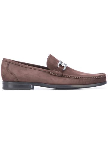 Salvatore Ferragamo 'david' Loafers - Brown