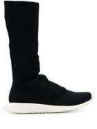Rick Owens Drkshdw Sock-style Sneakers - Black