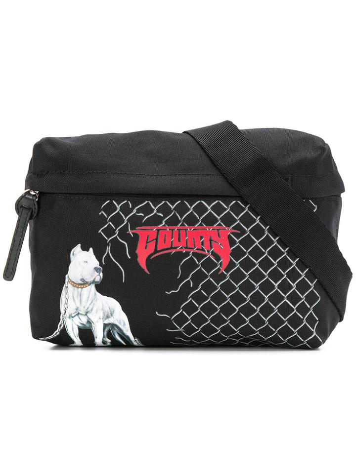 Marcelo Burlon County Of Milan Dogo Belt Bag - Black