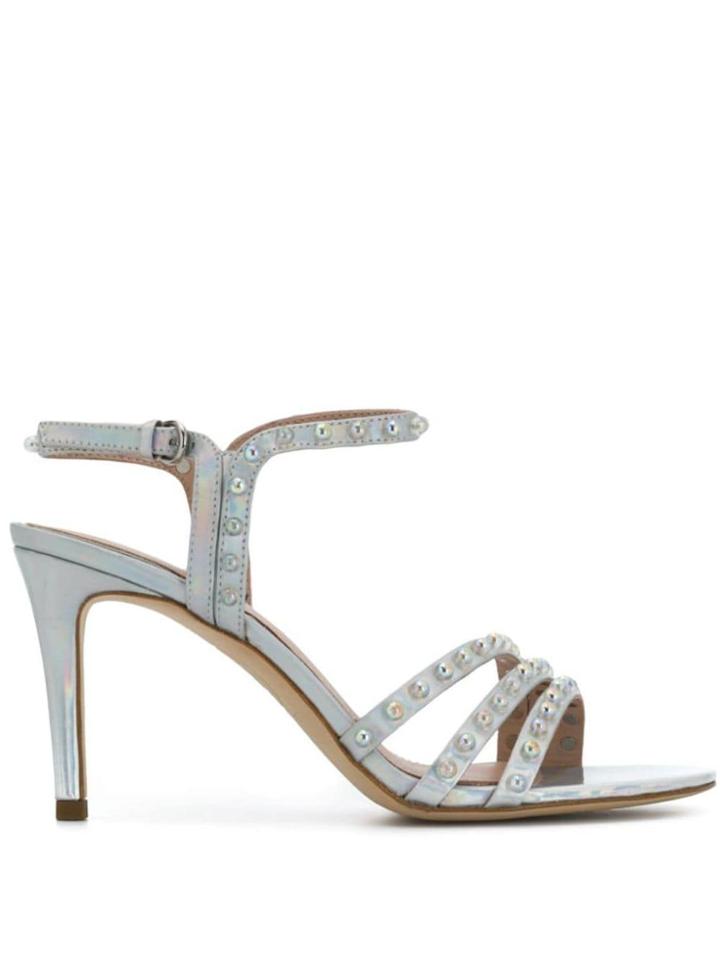 Ash Hello Pearl Sandals - Silver