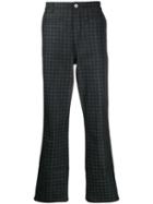 Loewe Check Pattern Fishermen Jeans - Black