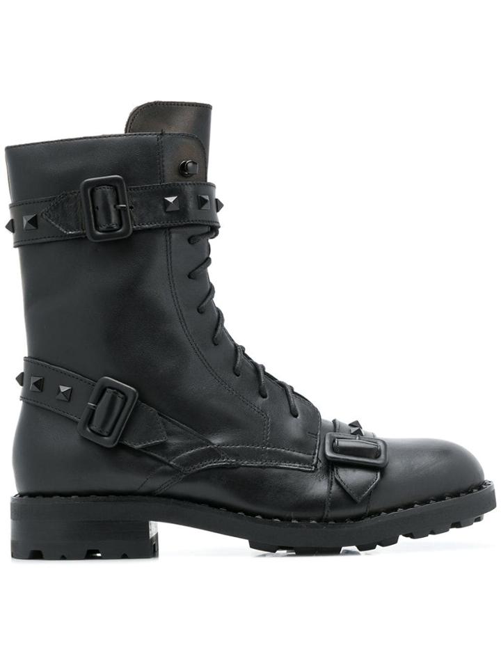 Ash Ash Witch01 Black Leather/leather/rubber