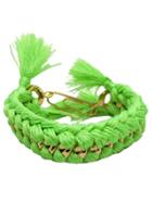 Aurelie Bidermann 'do Brasil' Bracelet, Women's, Green