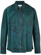 Soulland Camouflage Zip Jacket - Green
