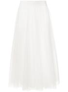 Fabiana Filippi Layered Midi Dress - White