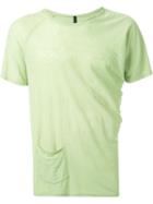 Forme D'expression 'half Raglan' T-shirt, Adult Unisex, Size: Small, Green, Linen/flax