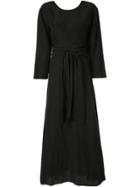 Muller Of Yoshiokubo Cache Couer Long Dress - Black