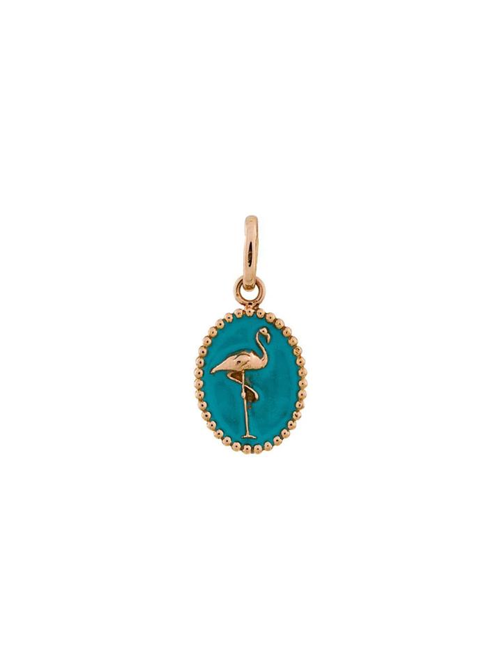 Gigi Clozeau Flamingo Medallion - Metallic