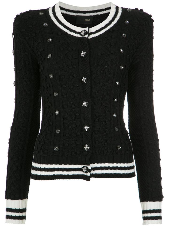 Andrea Bogosian Knitted Cardigan - Black