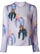 Francesco Scognamiglio Floral Print Blouse