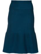 Adriana Degreas Printed Maxi Skirt - Blue