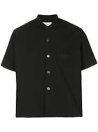 Second/layer Boxy Fit Shirt - Black