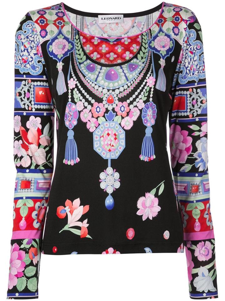 Leonard Carioca Top - Black