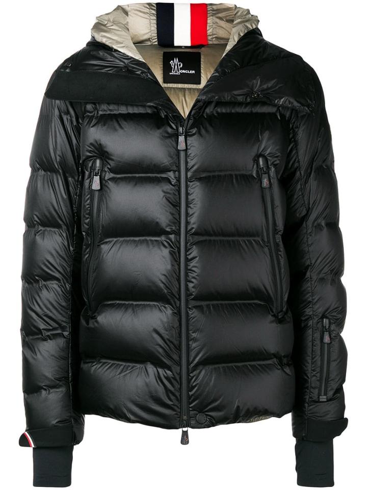 Moncler Grenoble Zipped Hooded Jacket - Black