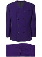 Thierry Mugler Vintage Structured Double-breasted Two-piece Suit -