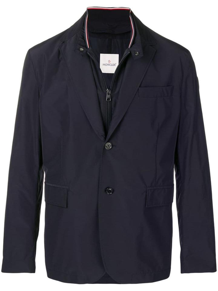 Moncler Layered Blazer - Blue