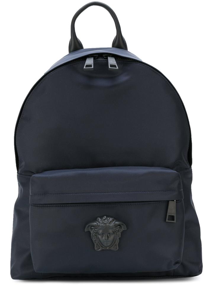 Versace Medusa Palazzo Backpack - Blue