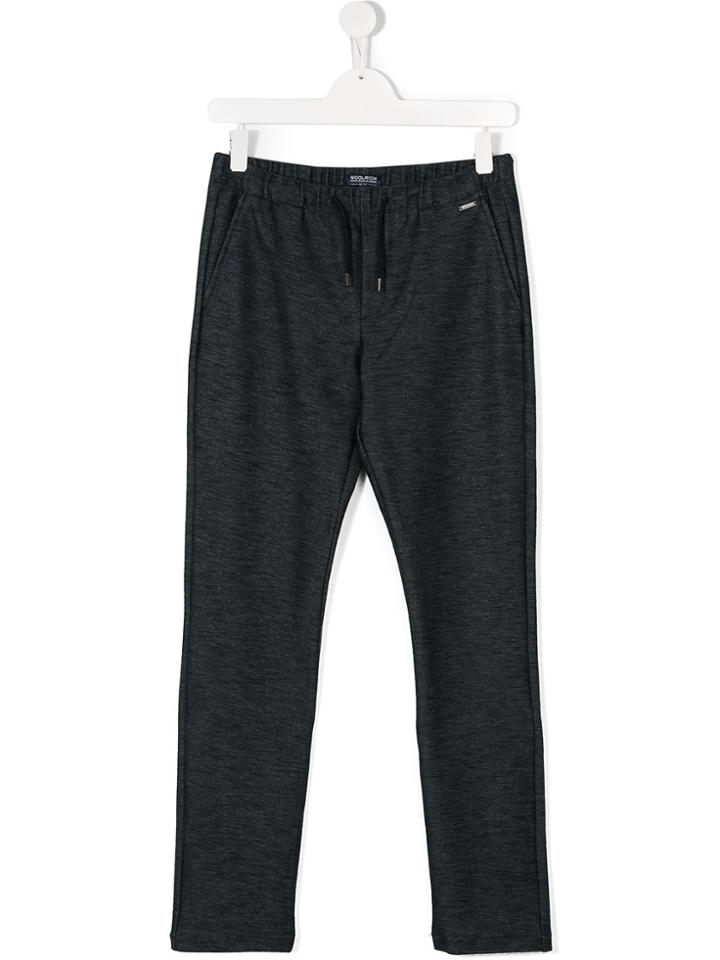 Woolrich Kids Drawstring Trousers - Blue