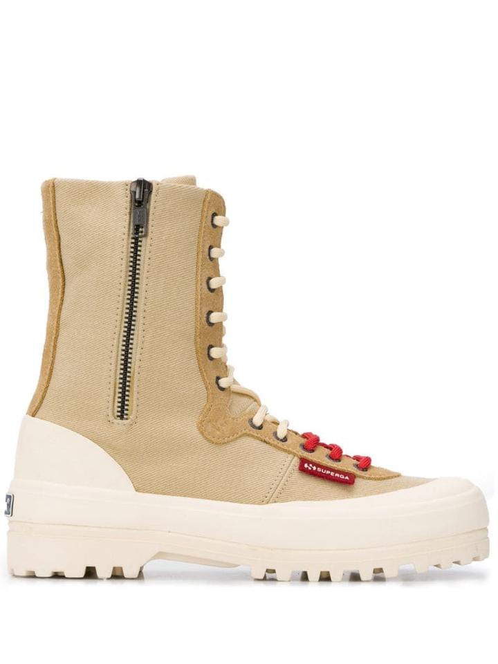 Superga Paura Boots - Neutrals