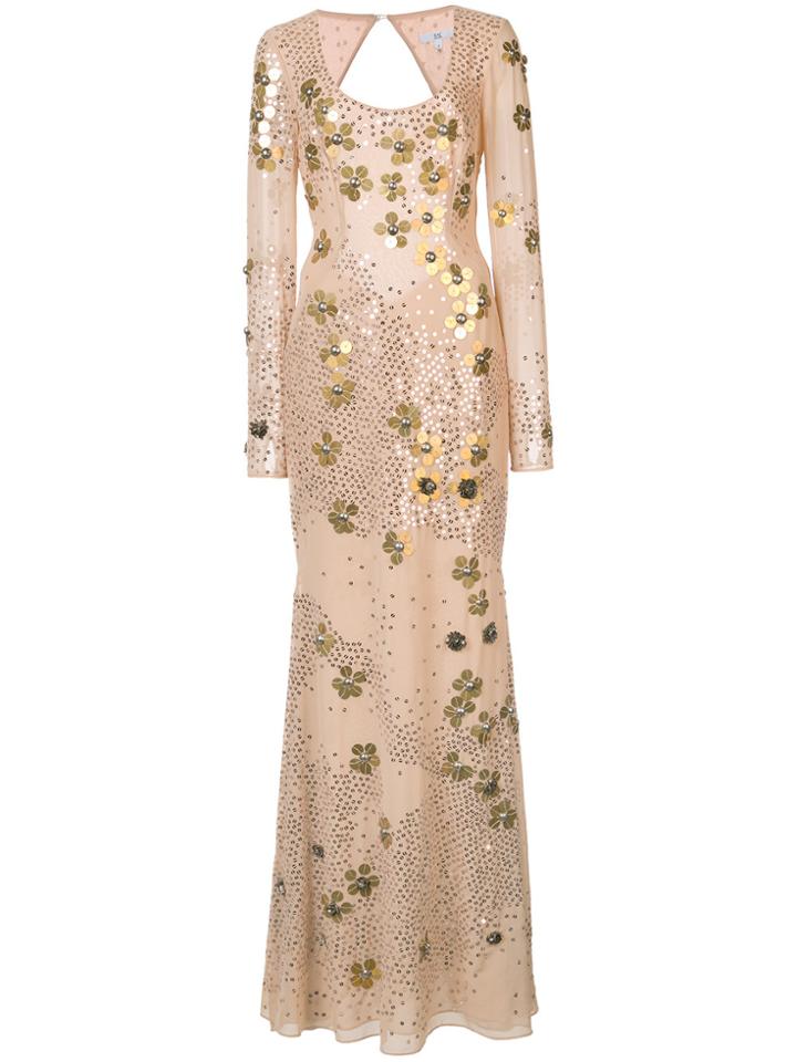 Zac Zac Posen Carey Gown - Metallic