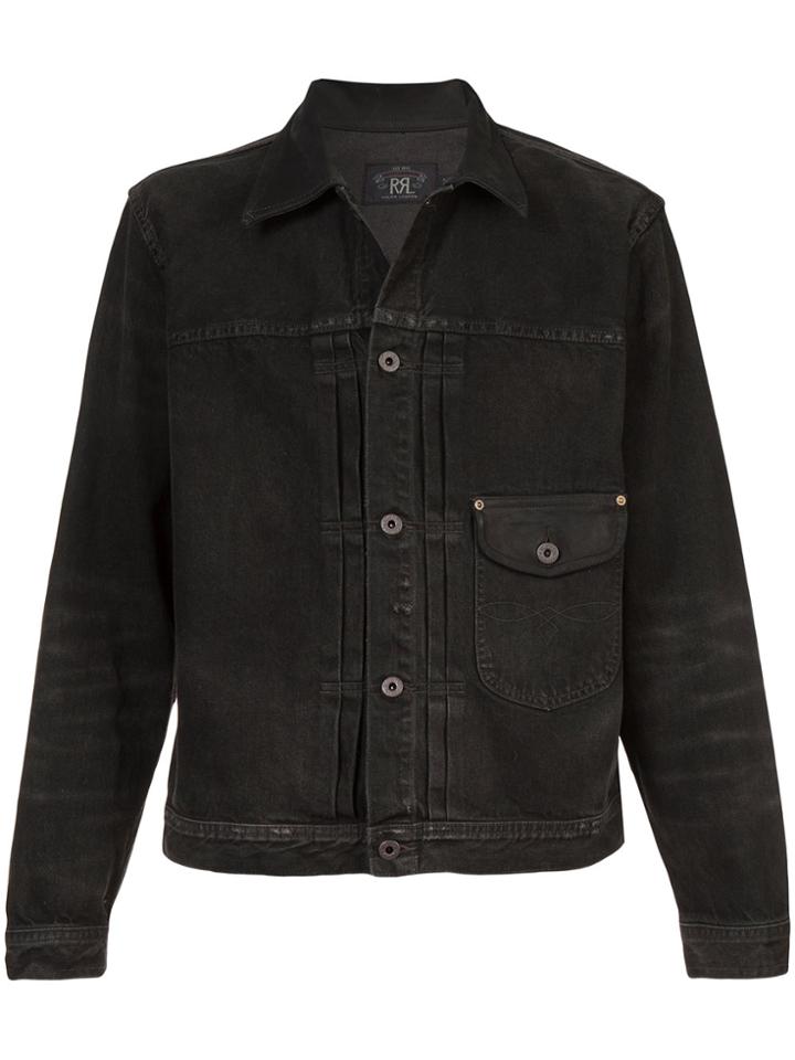Rrl Denim Jacket - Black