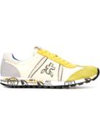 Premiata Lucy Sneakers, Women's, Size: 37, Yellow/orange, Rubber/suede/nylon/leather