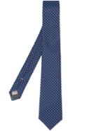 Canali Embroidered Flower Tie