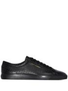 Saint Laurent Andy Studded Sneakers - Black