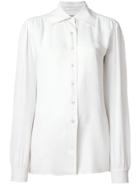 Yves Saint Laurent Vintage Silk Shirt - White