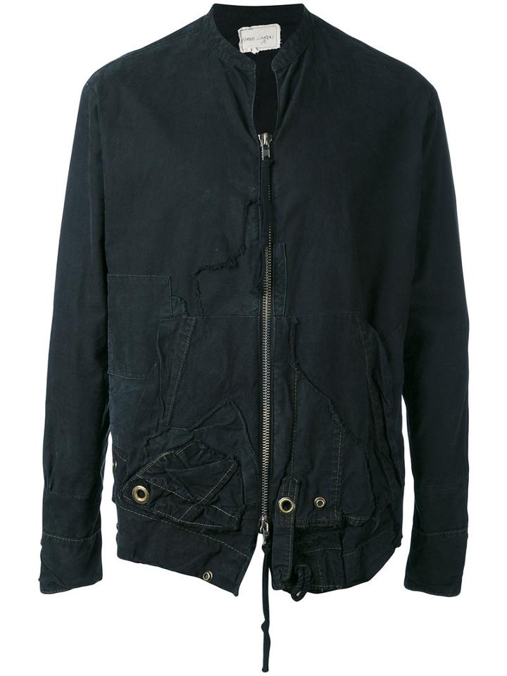 Zipped Classic Shirt - Men - Cotton - 3, Black, Cotton, Greg Lauren