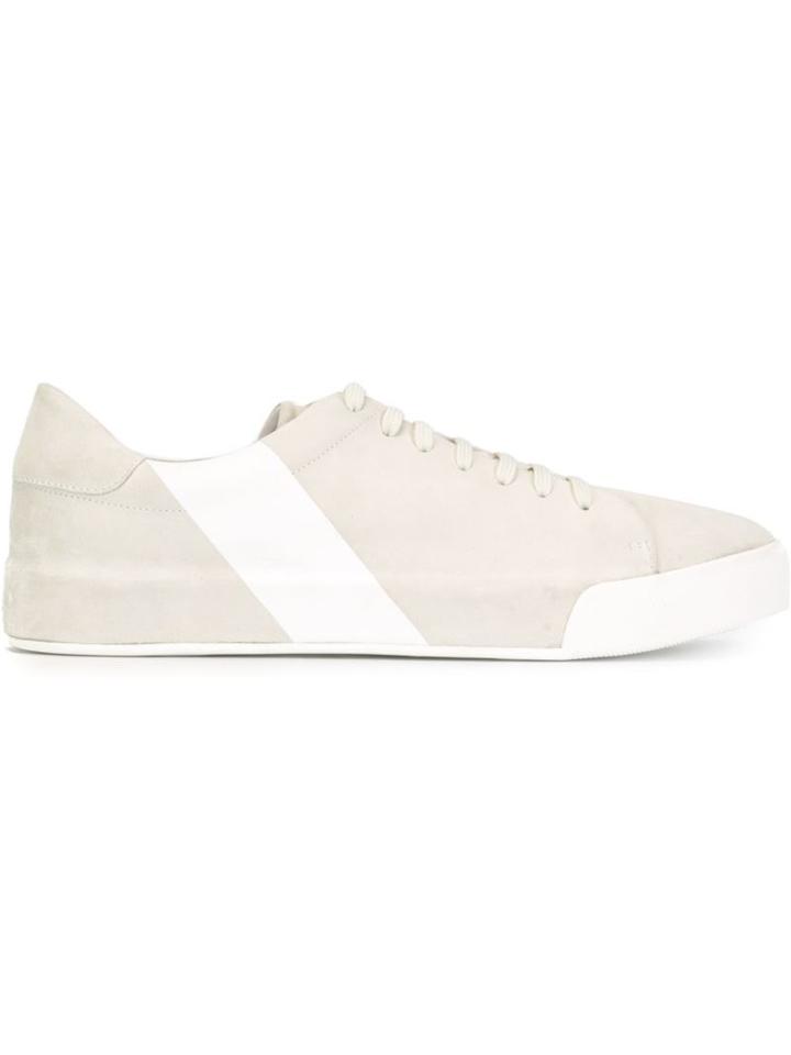 Moncler Remi Sneakers, Men's, Size: 41, White, Suede/leather/rubber