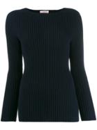 Liska Ribbed Jumper - Blue