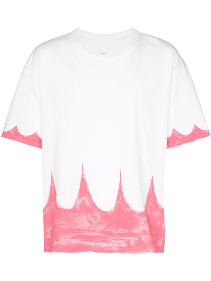 Visvim Flamma Print Cotton T-shirt - White