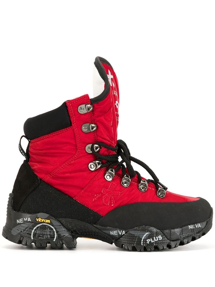 Premiata Hiking Boots - Red