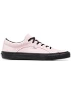 Vans Pink Lampin Suede Sneakers - Pink & Purple
