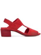 Marsèll Low Block Sandals - Red