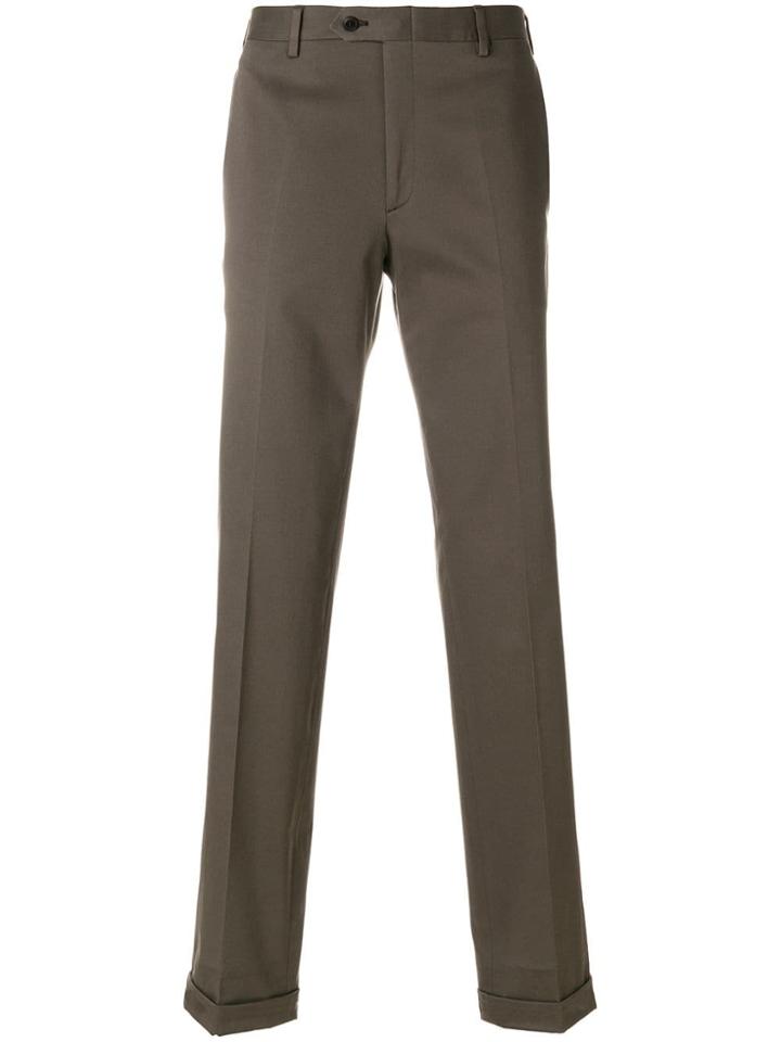 Brioni Classic Chinos - Brown