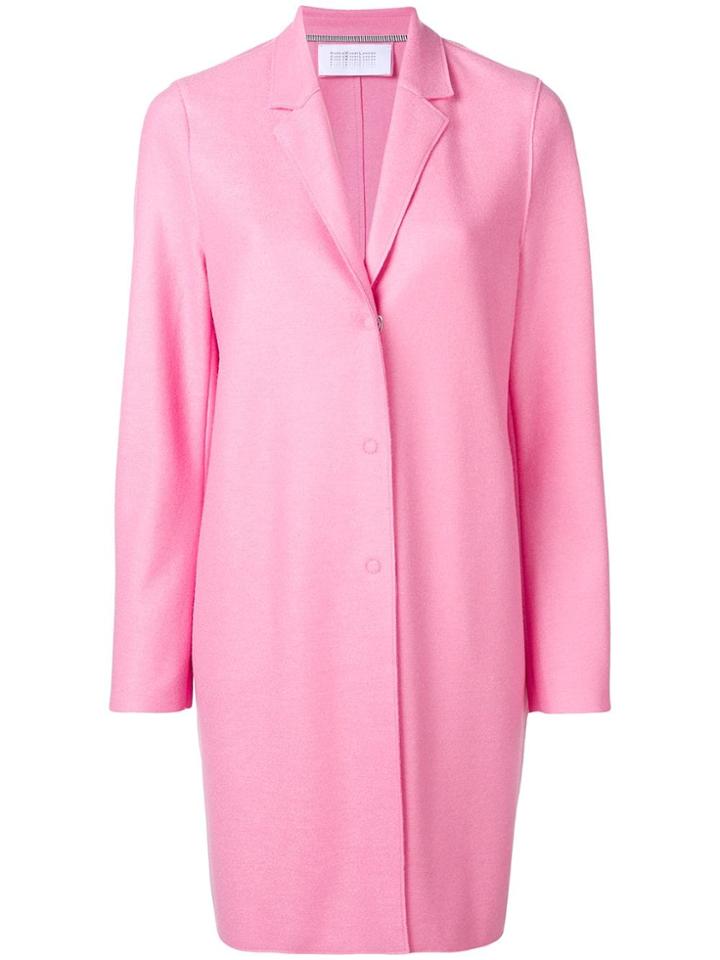 Harris Wharf London Cocoon Coat - Pink