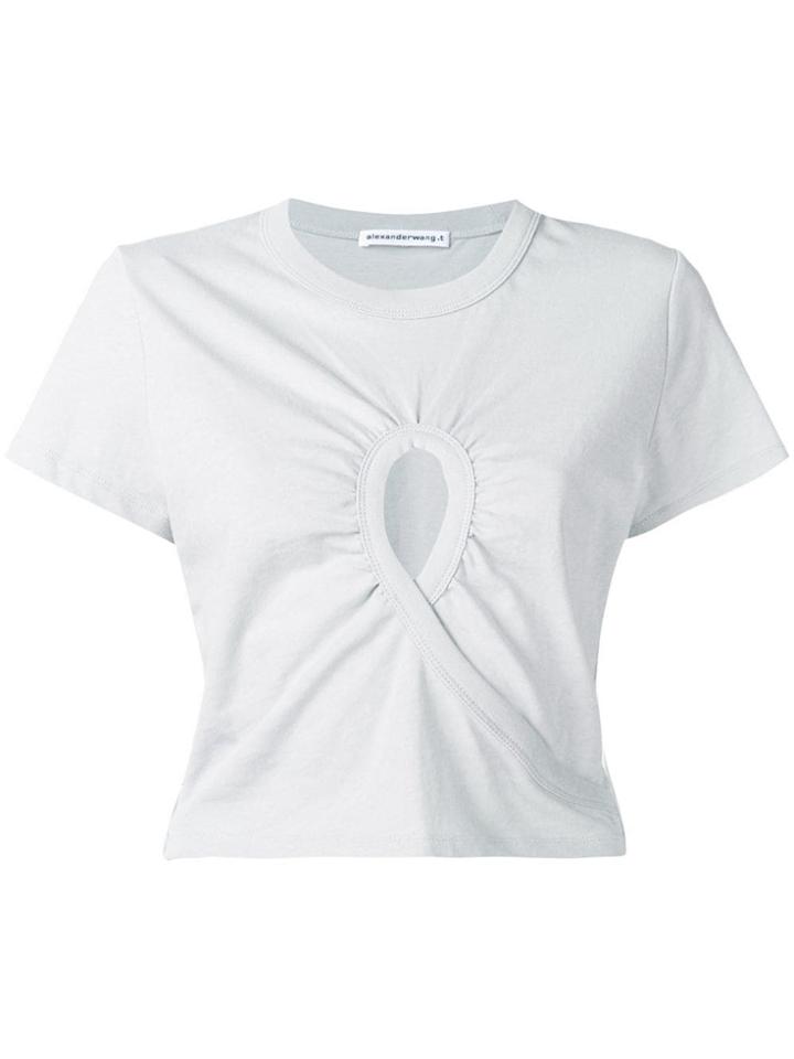 T By Alexander Wang Hole T-shirt - Grey