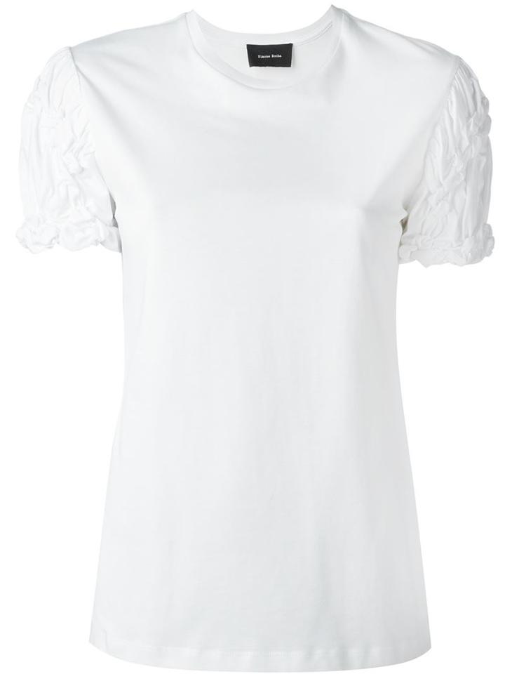 Simone Rocha Textured Sleeve T-shirt