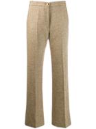 Etro Flared Trousers - Neutrals