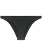 Dsquared2 Back Print Logo High Leg Briefs - Black