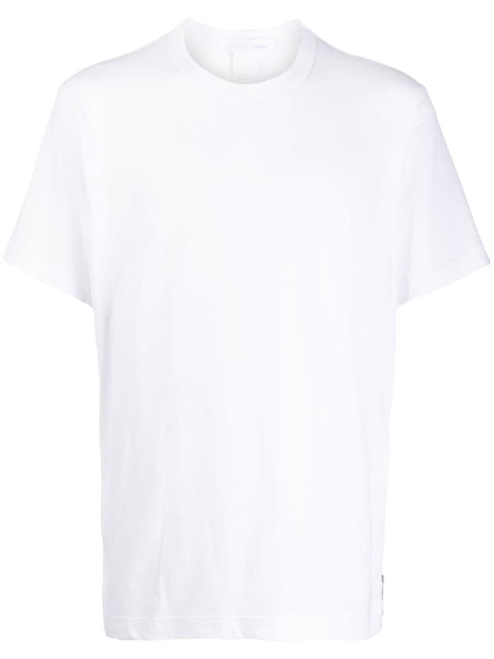 Comme Des Garçons Shirt Zip Detail T-shirt - White